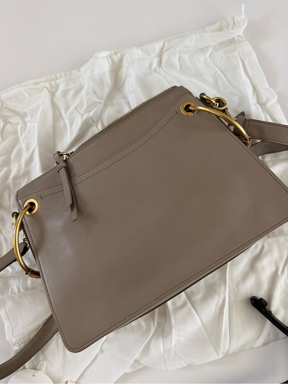 Chloe Roy Medium bag Leather Shoulder with Gold Hardware - Picture 6 of 16